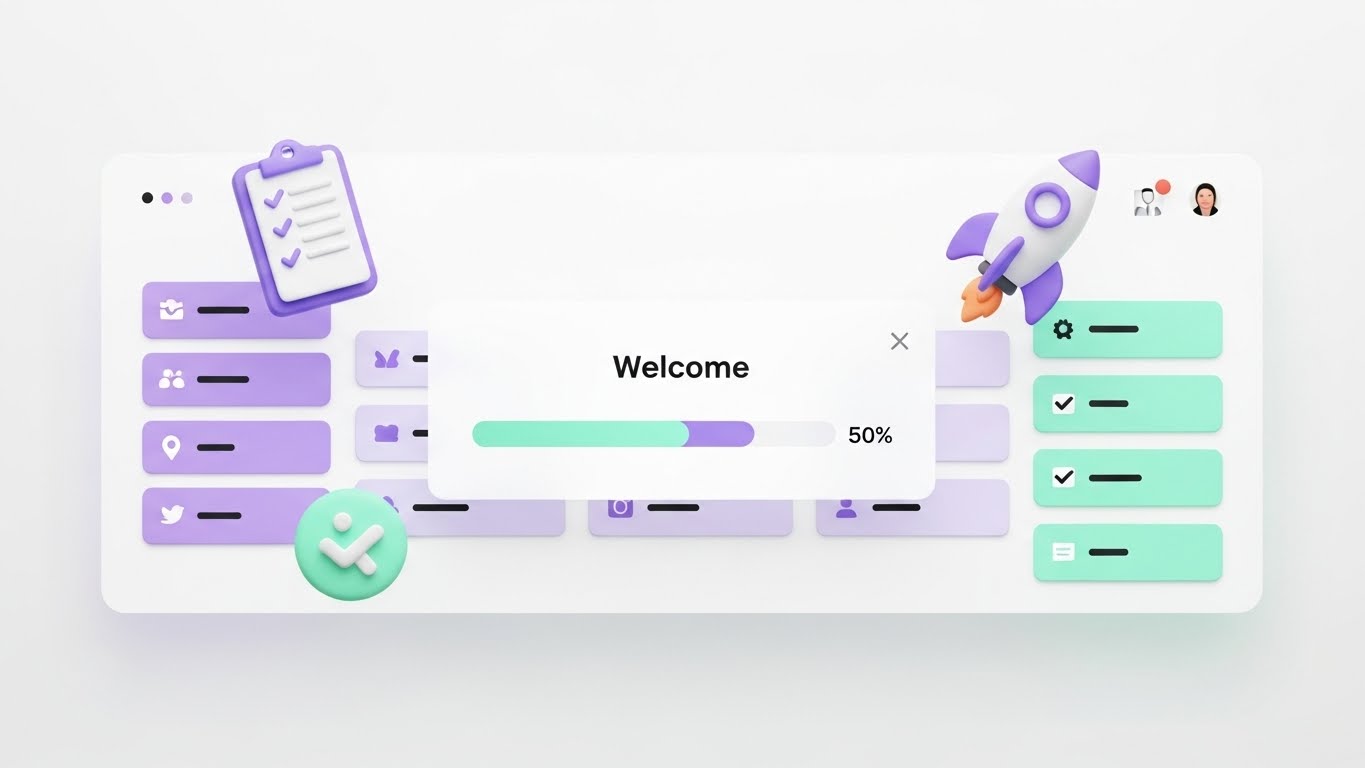(Clean UI): Frictionless Launch – Visualizing Activation