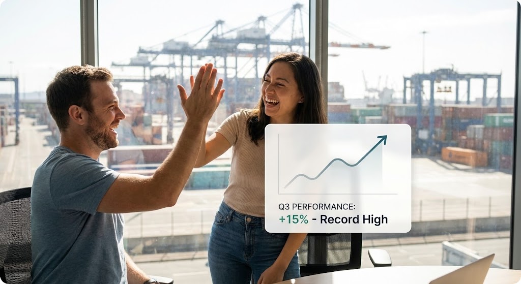 (Lifestyle UI): Shared Success – Visualizing Partnership