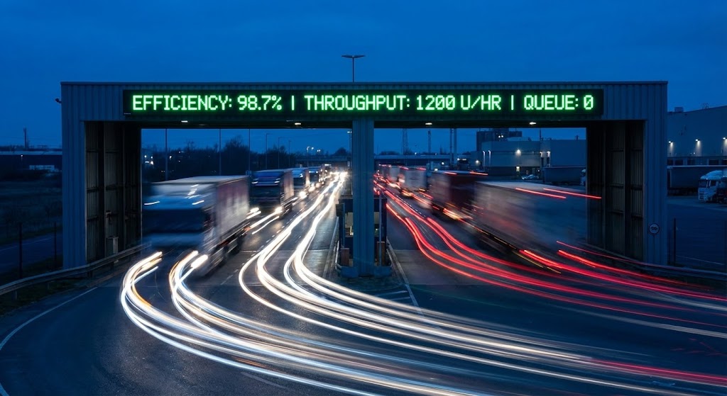 (Hyper-lapse Data): Measured Velocity – Visualizing Gate Efficiency