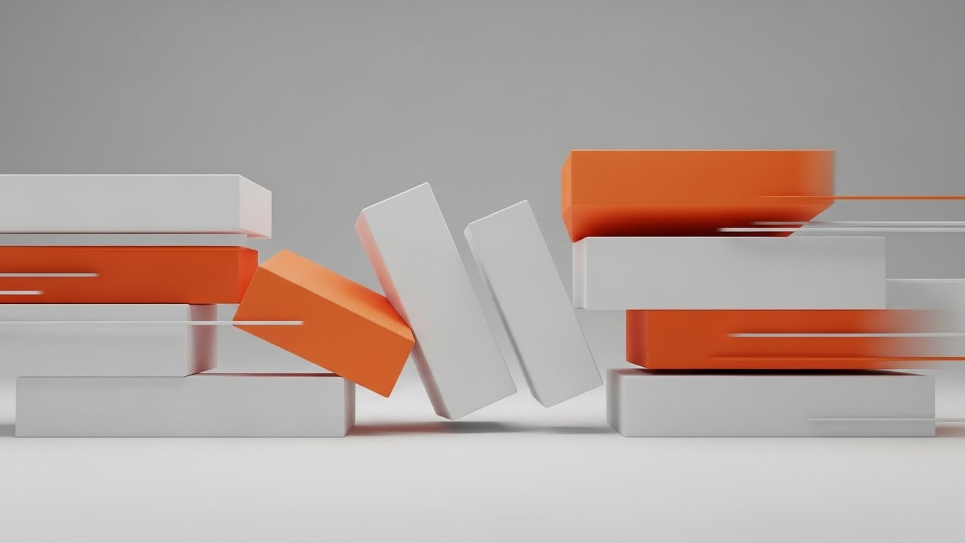 (Kinetic Typo): Brutalist Impact – Visualizing Throughput