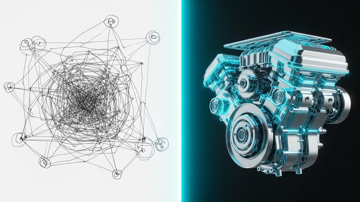 (Wireframe to Reality): Chrome Engine Metamorphosis + Visualizing Tech Modernization