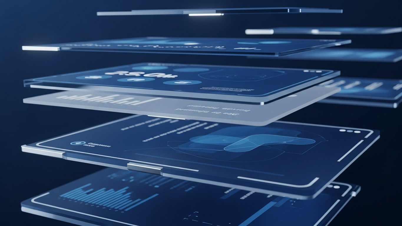 (3D Parallax UI): Layered UI Deepens Engagement