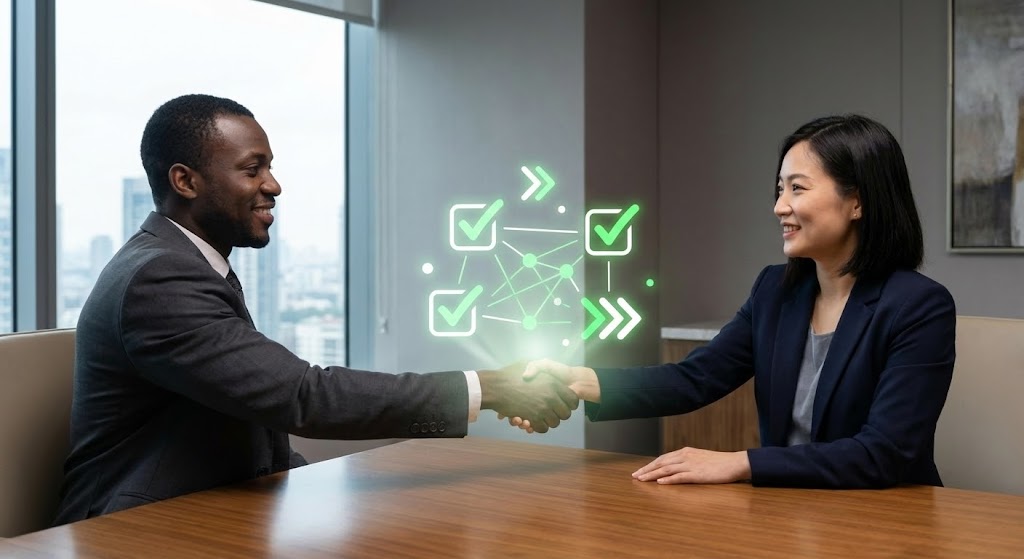 (Graphics over Live Action): Visual Partnership Accelerates Sales