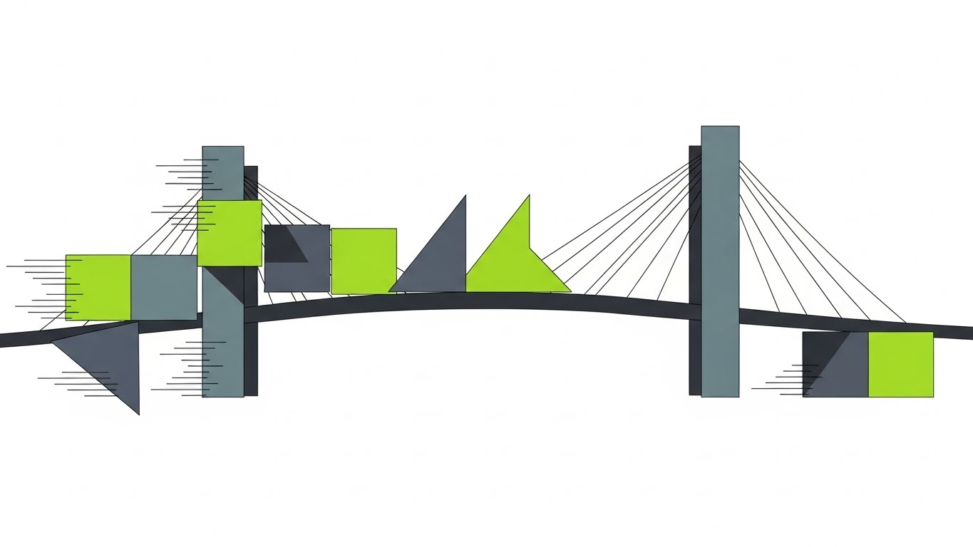 (Bauhaus Motion): Kinetic Bridge Connects Disparate Systems
