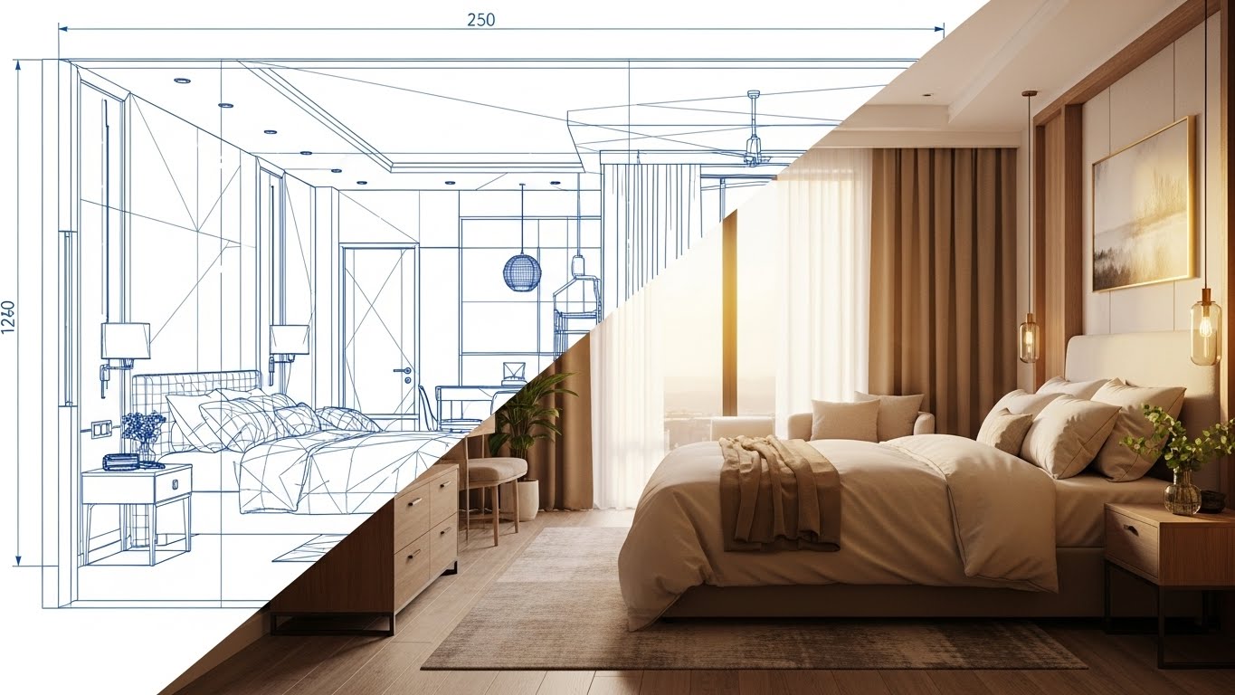 (Split Screen): Blueprint Plan + Tangible Guest Value