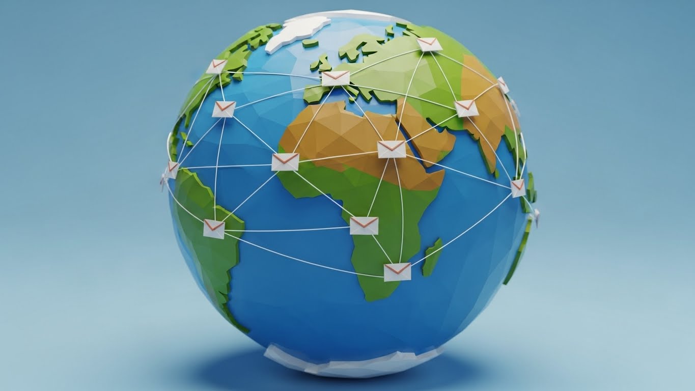 (Low-Poly Global): Network Mesh + The Viral Referral Loop