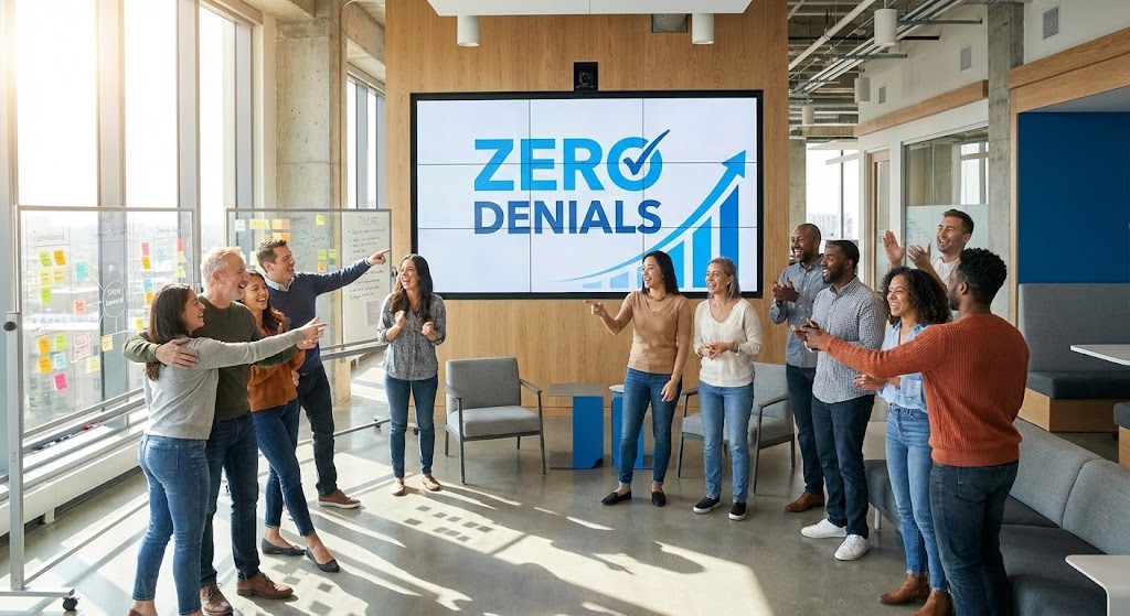 (Aspirational Stock): Team Success + Celebrating Zero Denials