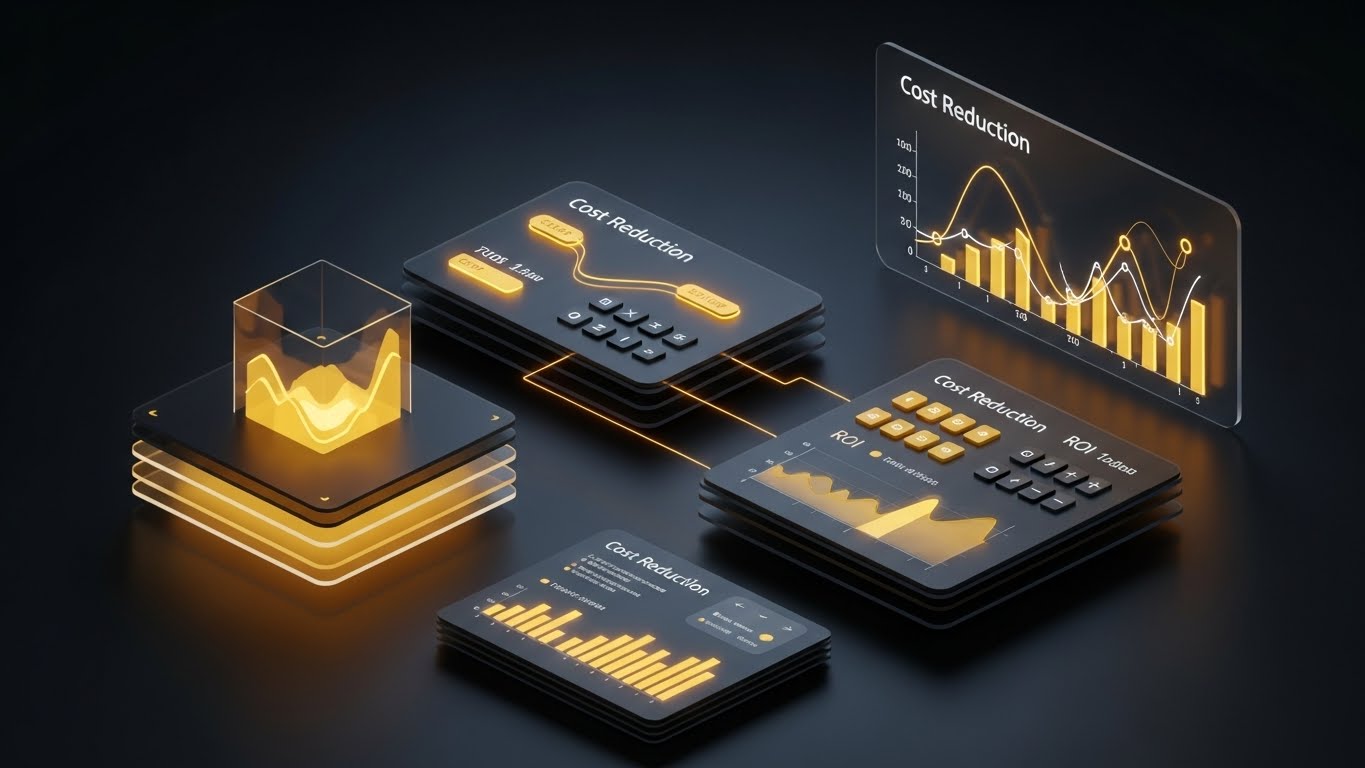 (Dark Mode UI Showcase): Premium Analytics + Elevating Financial Strategy