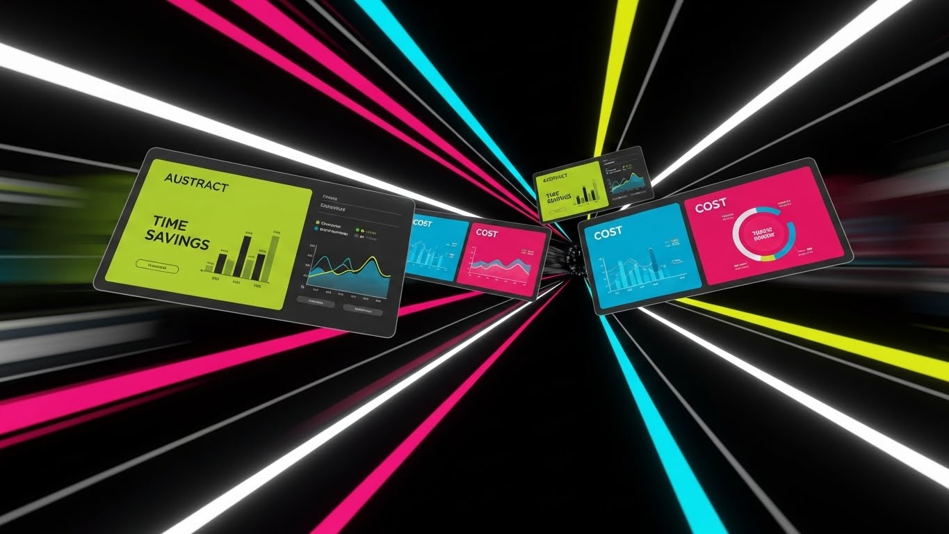 (Rapid UI Feature Montage): Velocity Tunnel + Accelerating ROI Realization