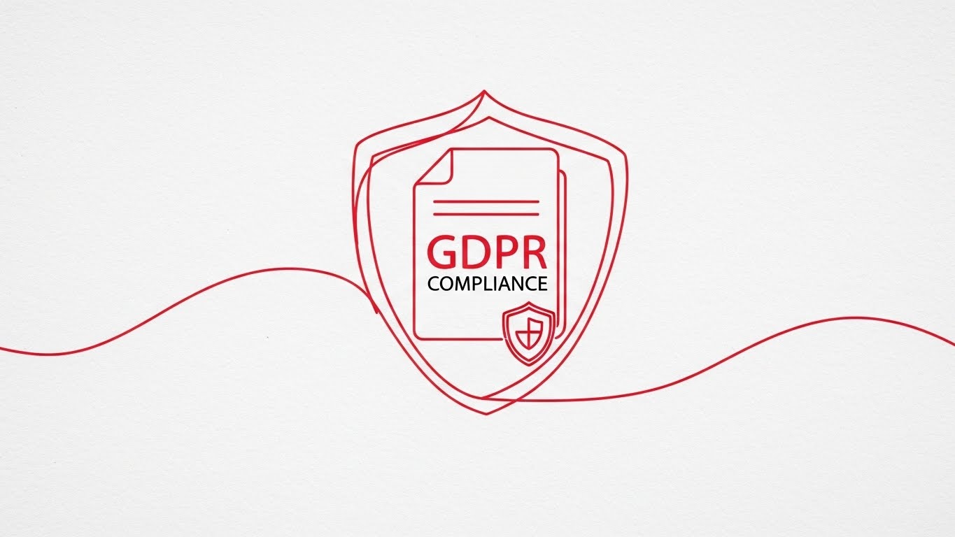 (2D Line Art Animation): Continuous Shield + Securing Sensitive Data