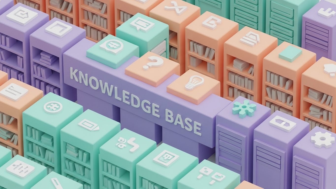 (Low-Poly 3D Modeling): Organized Blocks + Simplifying Knowledge Access