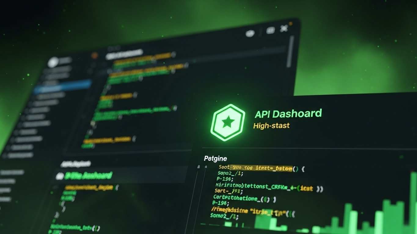 (Dark Mode UI Showcase): API Code Editor + Winning the Developer Vote