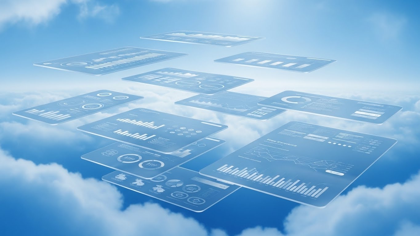 (3D Parallax UI Presentation): Floating Cloud Screens + Unifying the Ecosystem