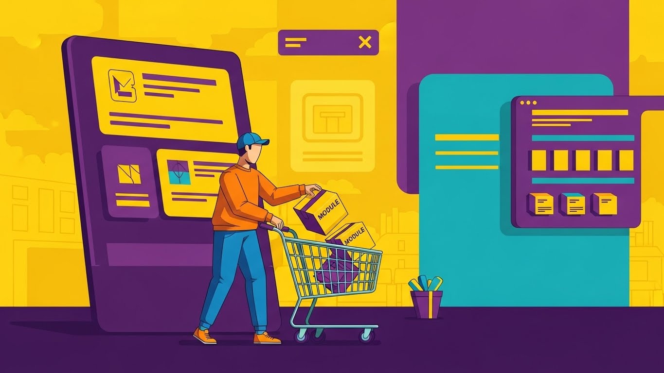 (2D Animation & UI Composition): Module Cart + Recovering Lost Sales