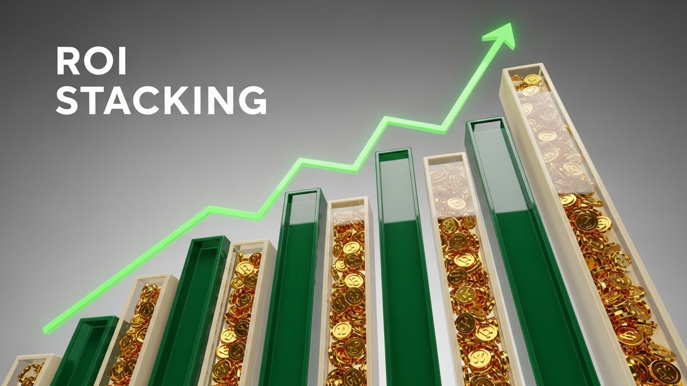 (Dynamic Data Viz): Compounding ROI Growth