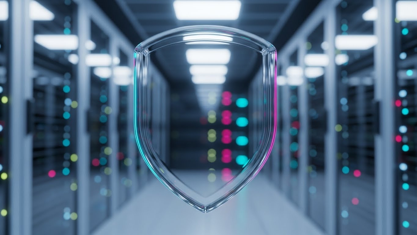 (Photorealistic 3D Renders): Transparent Shielding Proving Infrastructure Integrity