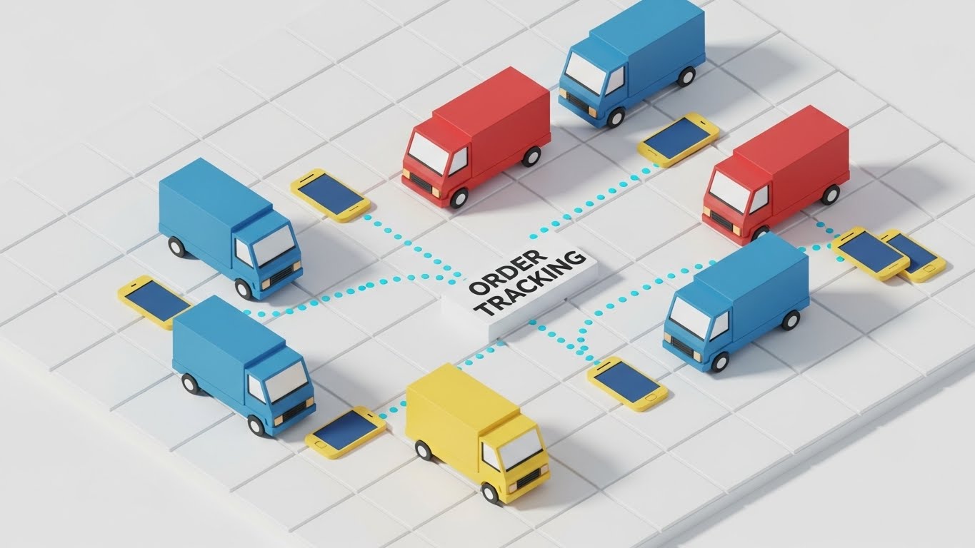 (Isometric 3D Micro-World): Logistic Clarity + Demystifying the Supply Chain