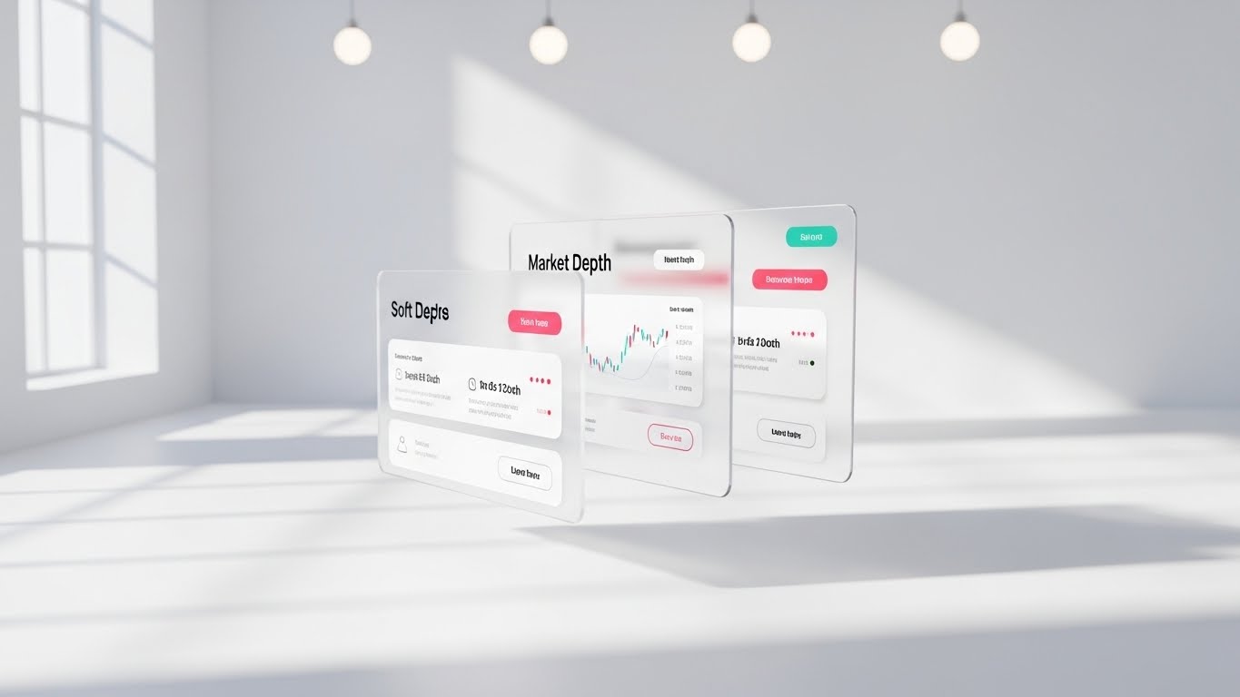 (3D Parallax UI): Layered Depth Clarifies Market Liquidity