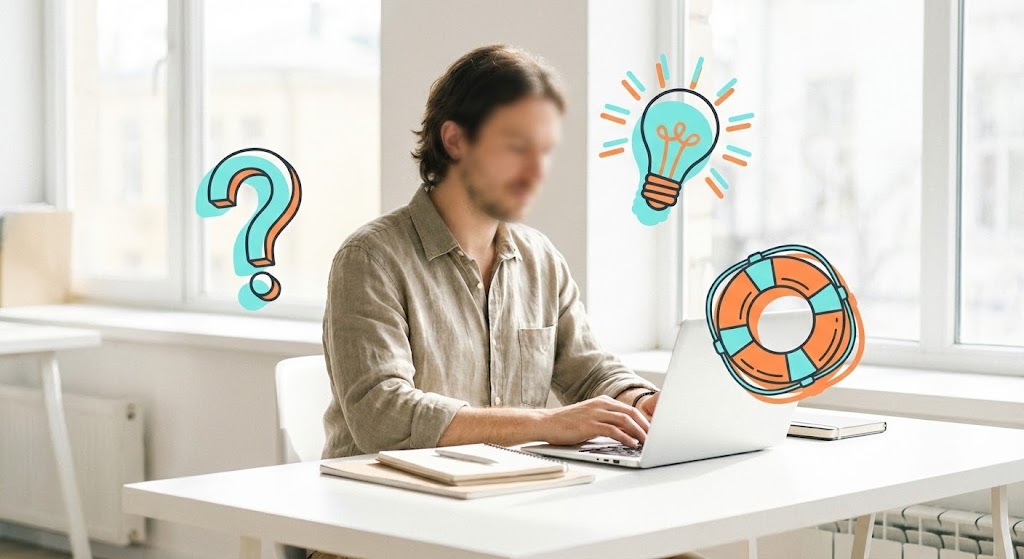 (2D Graphics Over Live Action): Augmented Icons Contextualize Human Support