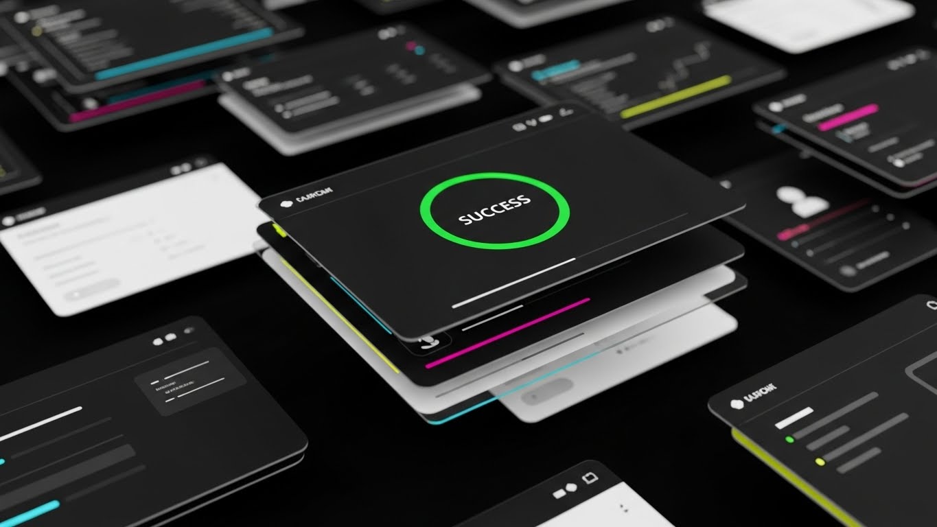 (Rapid UI Feature Montage): Interface Velocity + Accelerated Value