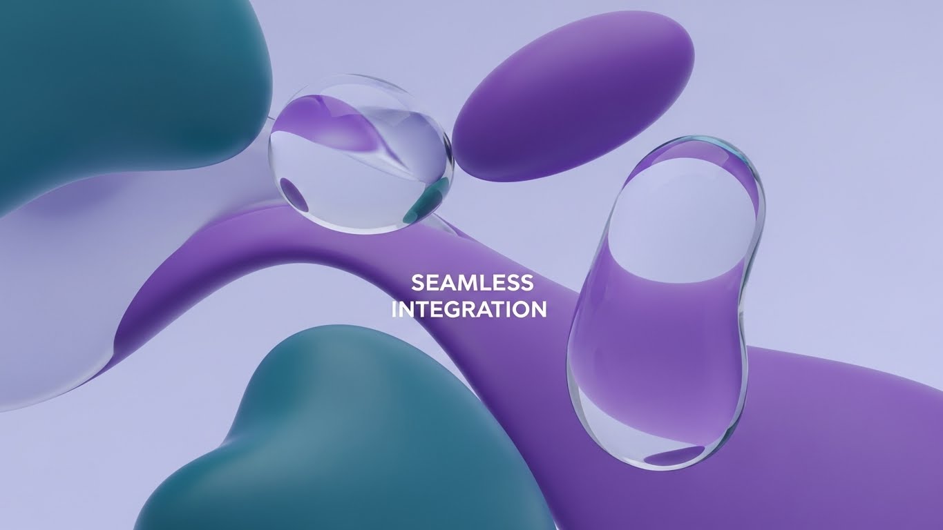 (3D AI Viz): Glowing Particles visualizing Predictive Intelligence