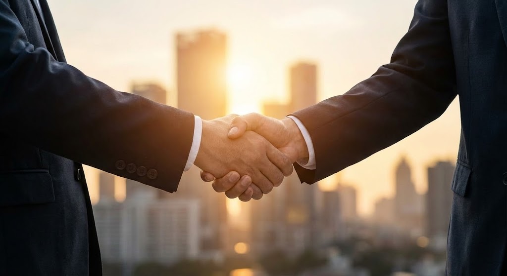 (Aspirational Stock): The Handshake + Sealing The Partnership