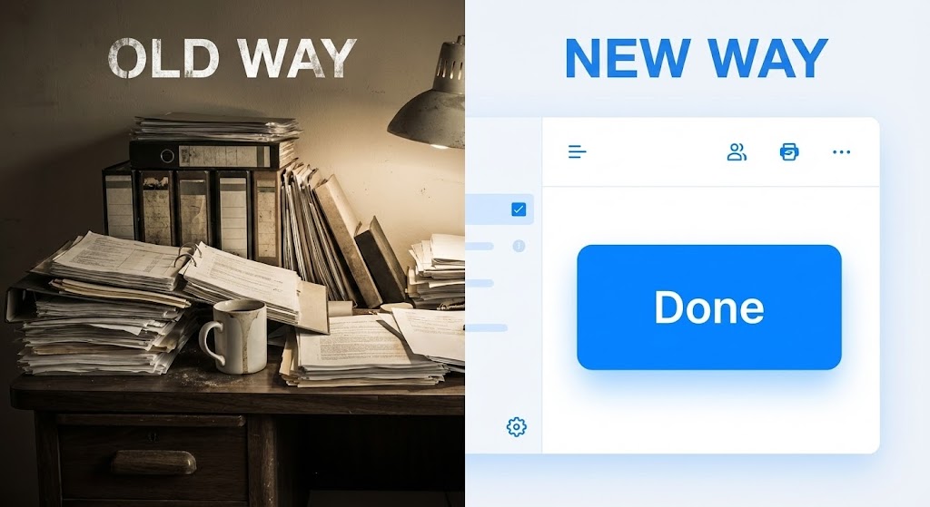 (Split Screen): Reality Contrast + Triggering Competitive Displacement