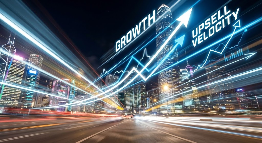 (Hyper-lapse Stock): Urban Velocity — Visualizing Upsell Velocity