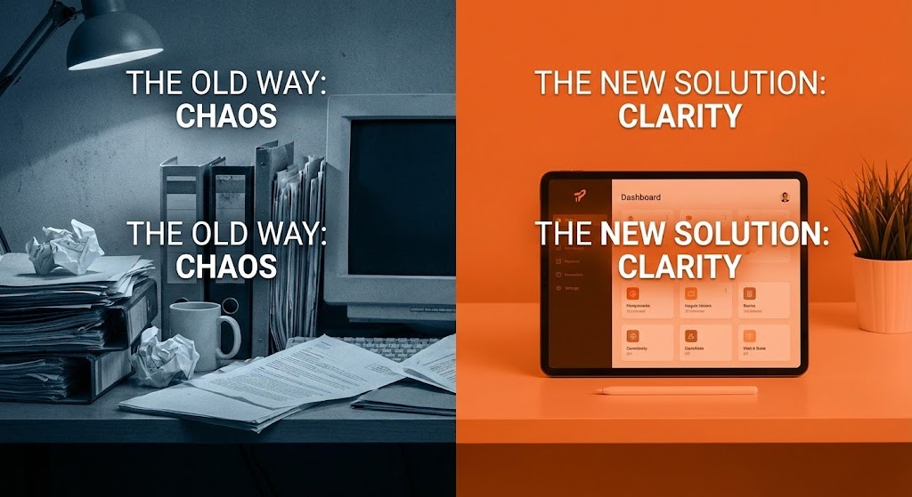 (Split Screen): Chaos vs. Clarity — Visualizing Competitive Displacement