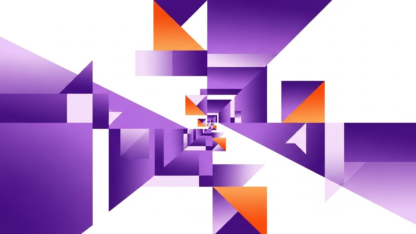 (Abstract 2D Motion): Funnel Spiral + Conversion Flow