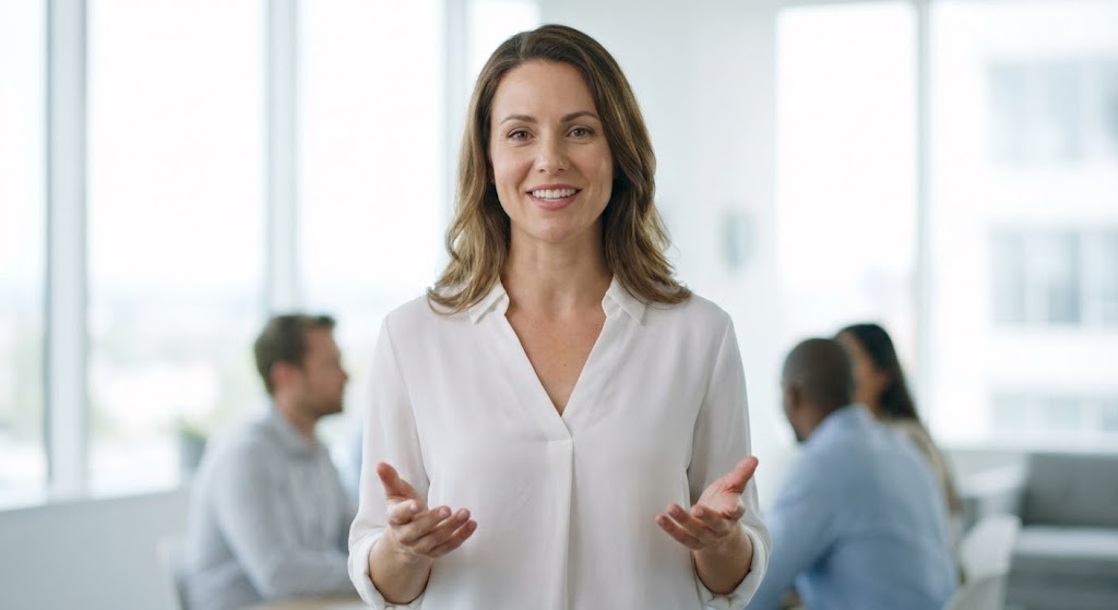 (Realistic Video): Human Support - Building the Trust Bridge