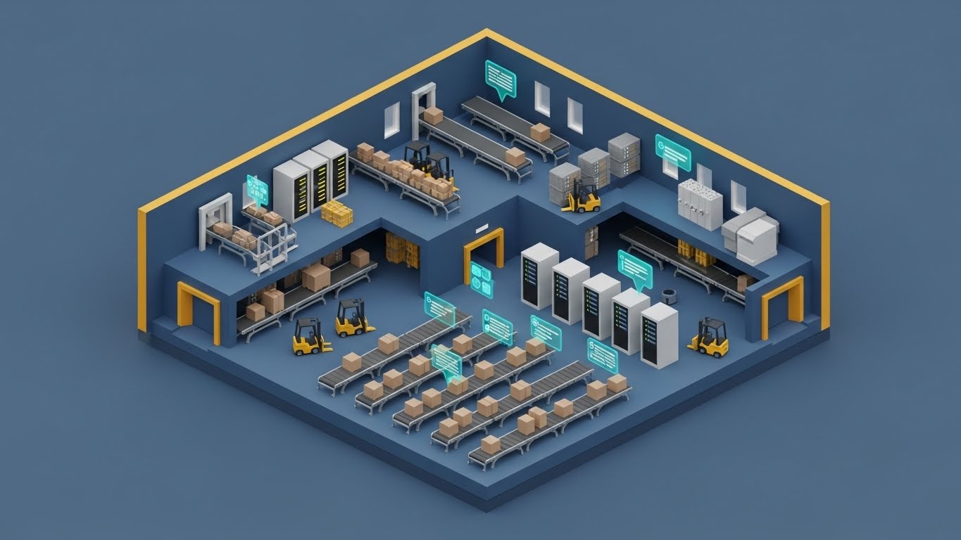 (Isometric 3D Workflow): Living Ecosystem - Contextualizing Infrastructure Growth