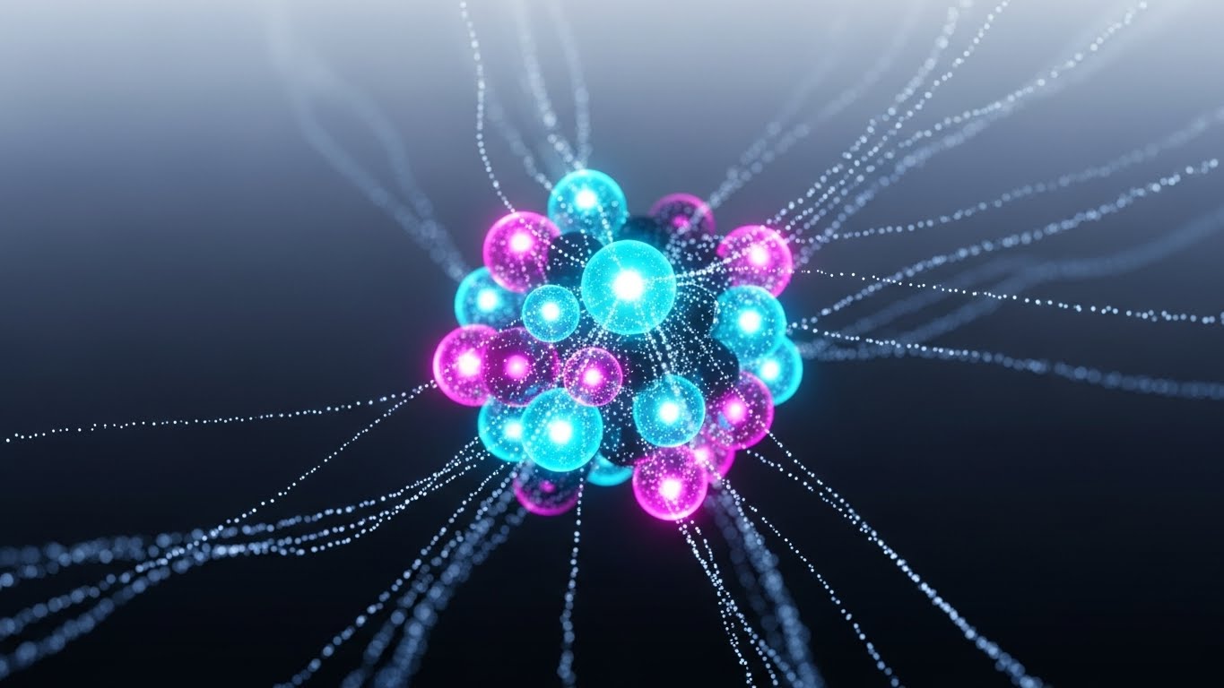 (Abstract 3D AI): Neural Nodes - Illuminating Predictive Connections