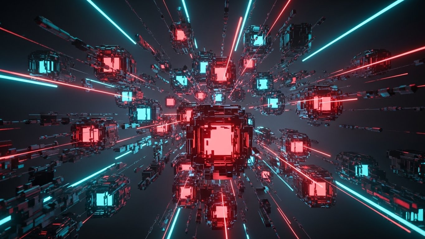 (Futuristic Neon): Enterprise Core - Unlocking Advanced Capabilities