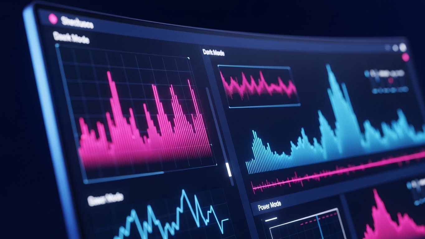 (Dark Mode UI): Midnight Ergonomics - Engineered for Power Users
