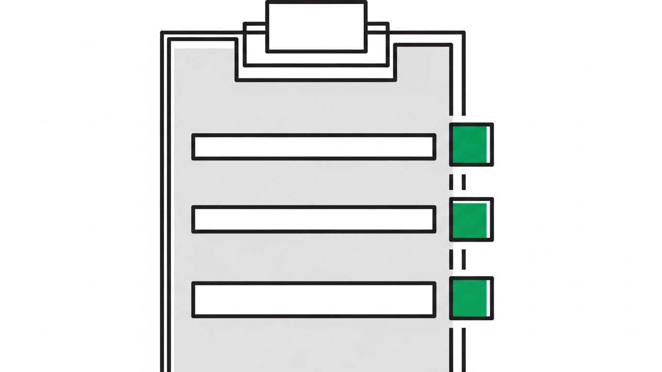 (Minimalist Flat): Green Progress - Visualizing Actionable Steps