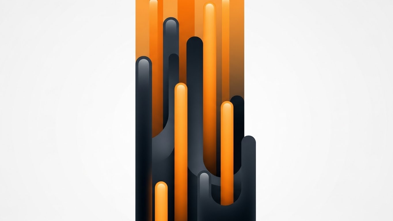 (Abstract Organic Vector): Fluid Velocity - Streamlining Data Throughput