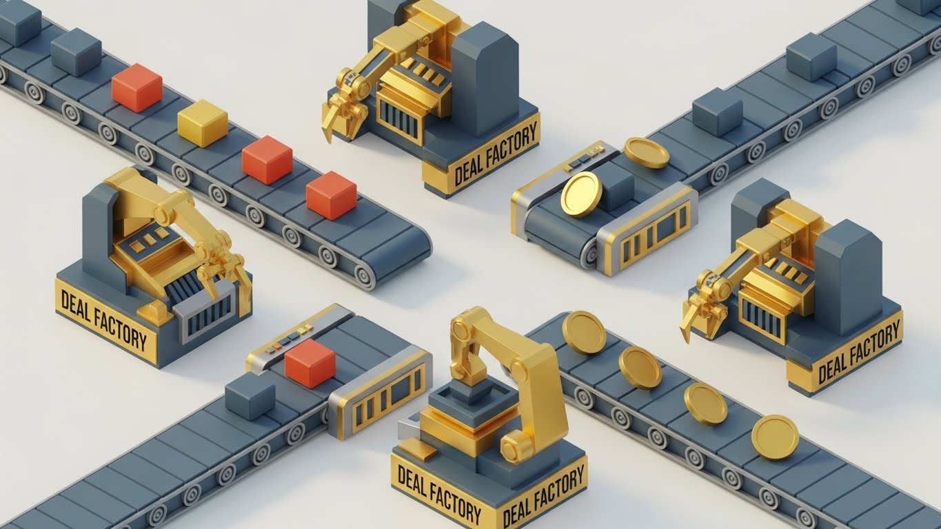 (Process Metaphor): Deal Factory + Systematizing Revenue Generation