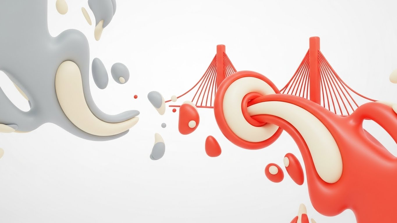 (Abstract 2D Organic): Fluid Morphing + Visualizing Seamless Alignment