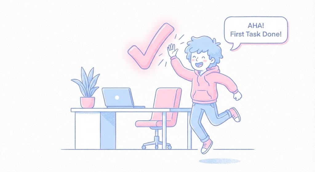 (2D Character-Driven Story): Celebrating User Activation