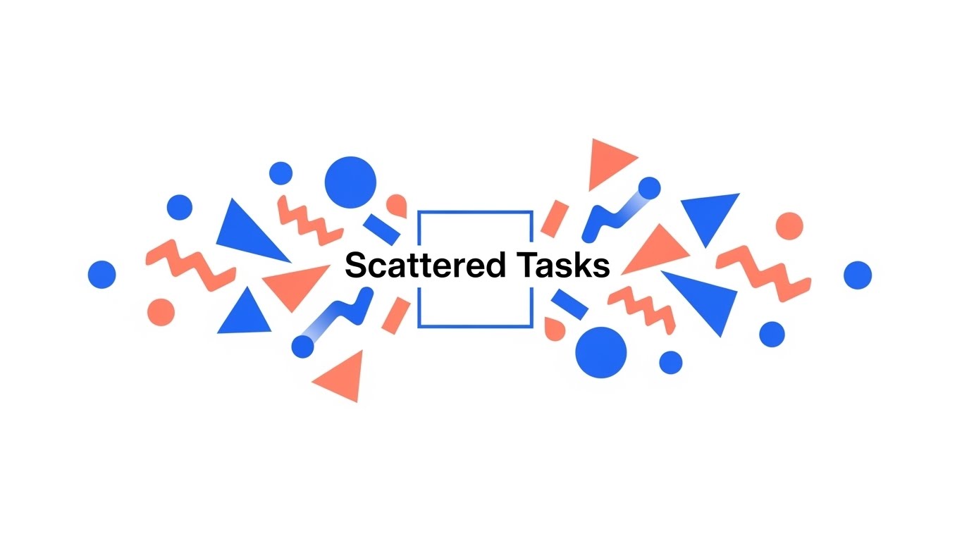 (Abstract 2D Flat Vector): Simplifying Complex Processes
