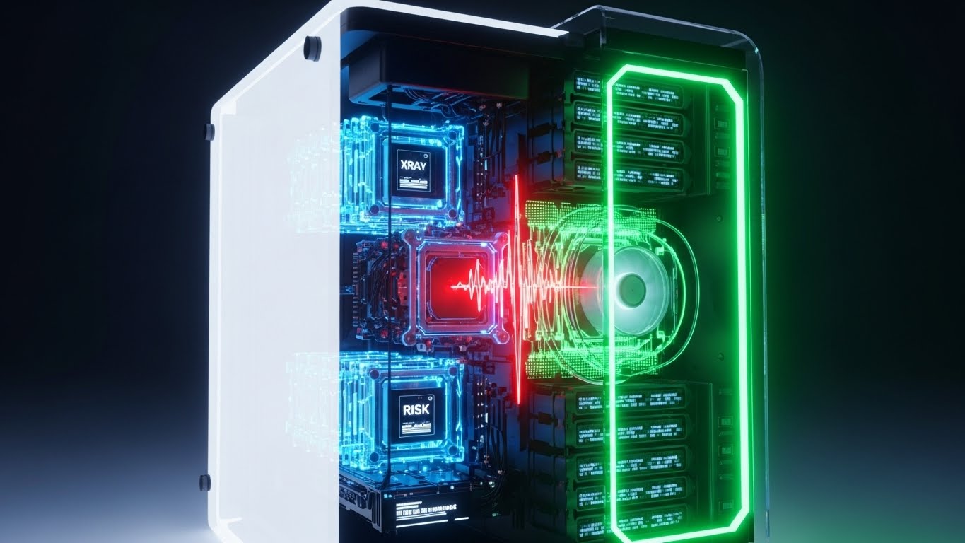 (3D X-Ray): Translucent Structure + Clash Detection Insight