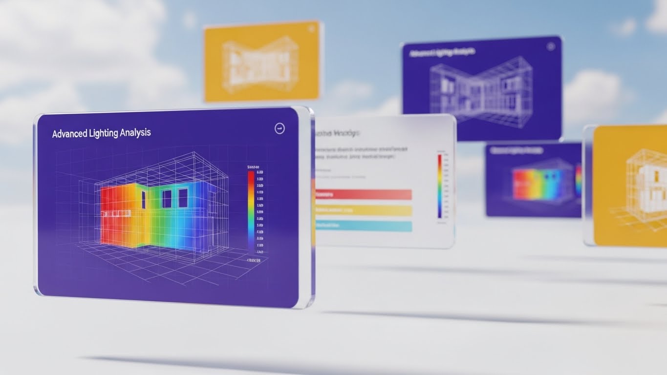 (Parallax UI): Floating Analytics + Infinite Feature Depth