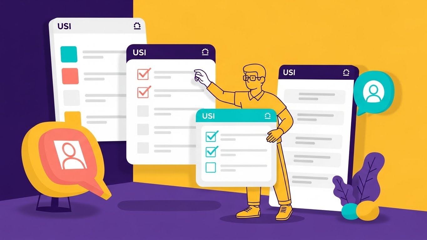 (2D Composition): Friendly Checklist + Self-Serve Mastery