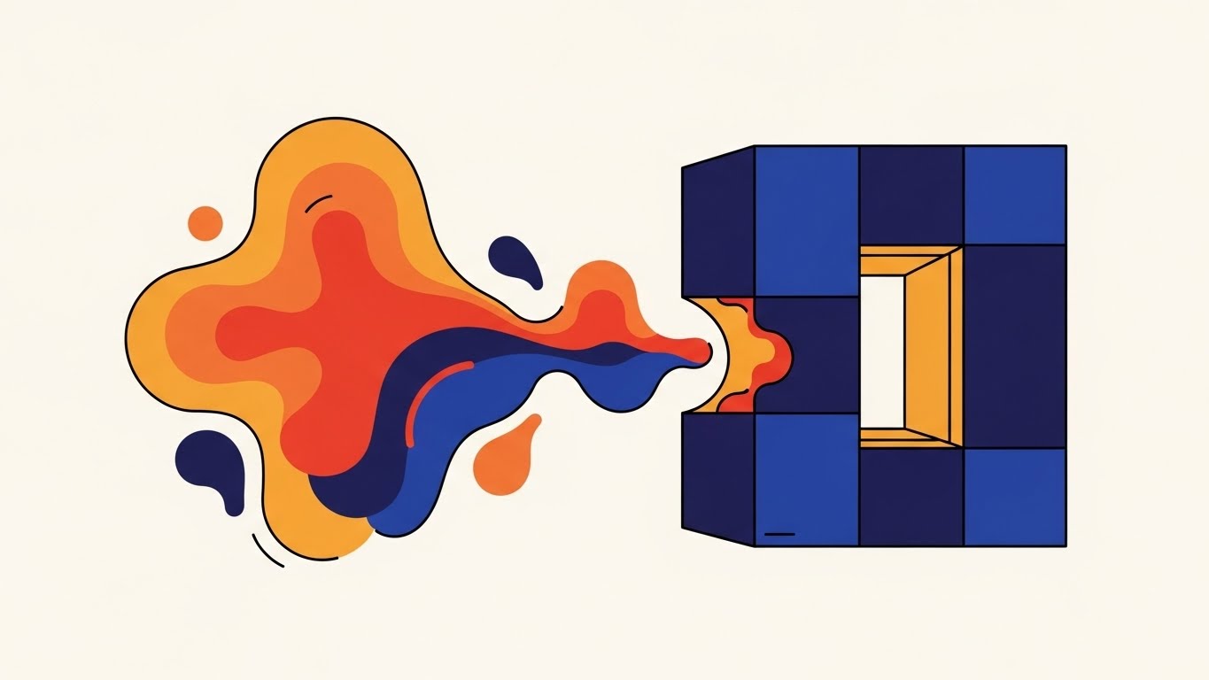 (Abstract Motion): Fluid Metamorphosis + Adaptive Flexibility