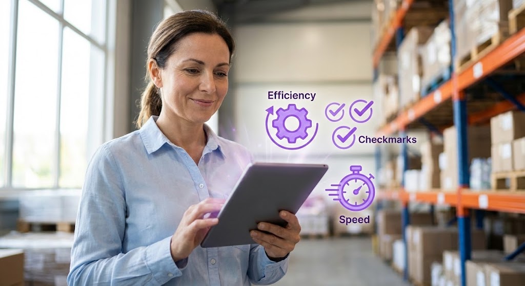 (Mixed Media Overlay): Augmented Human Workflow – Empowered Workforce Efficiency