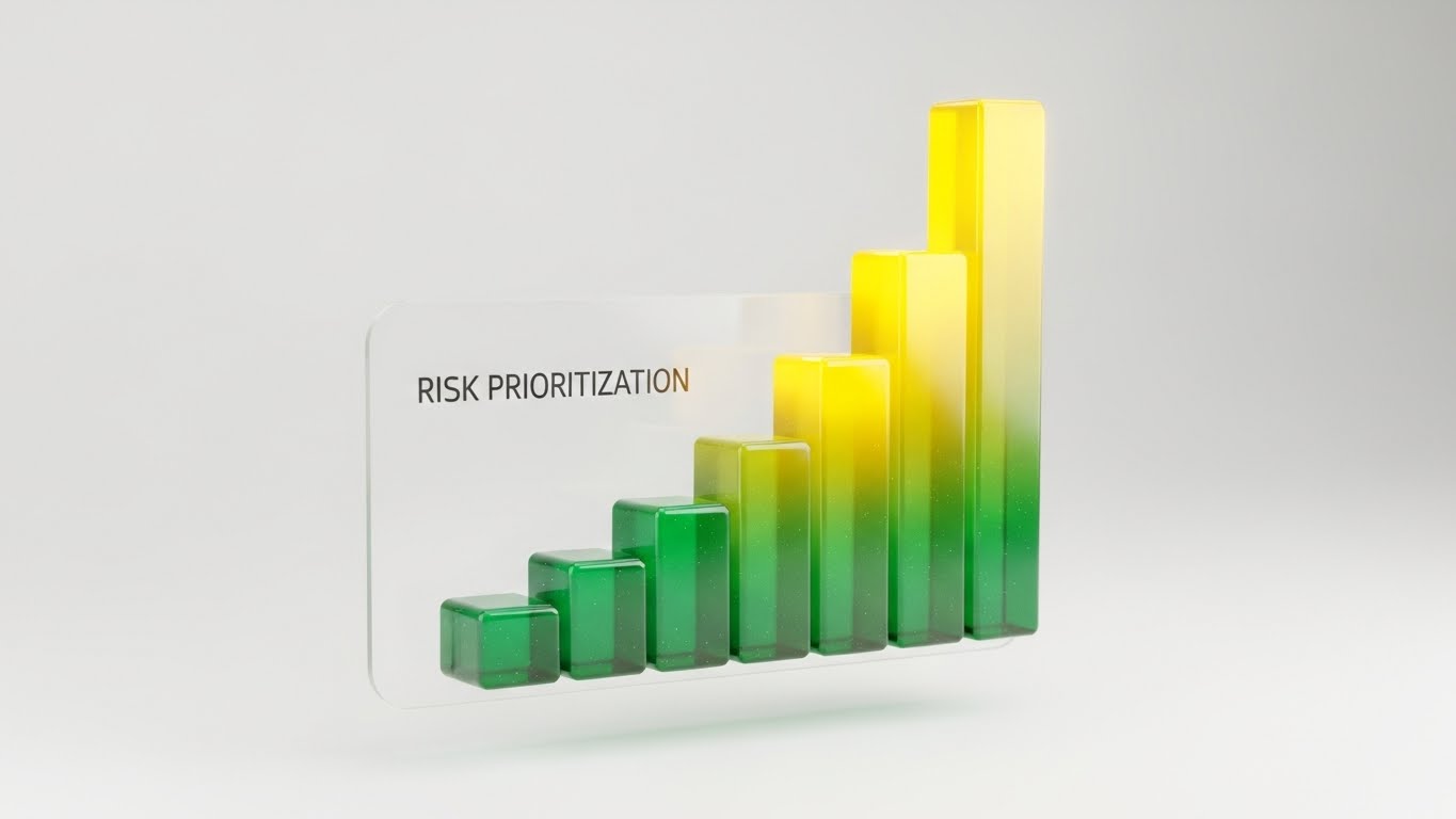 (Data Viz): Glassmorphic Risk Charts