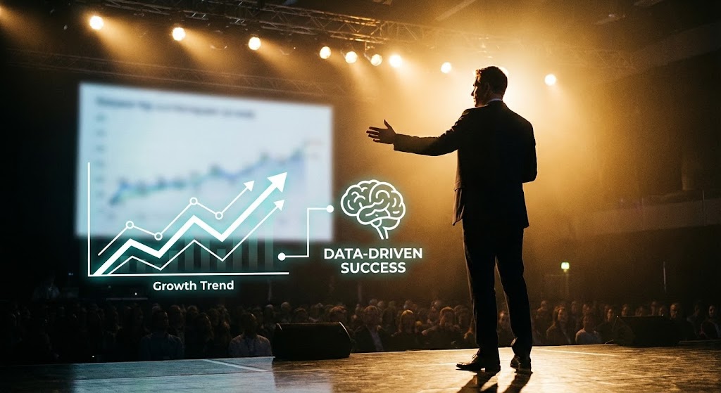 (Lifestyle Stock with UI Overlay): Leadership Context + Cementing Market Authority