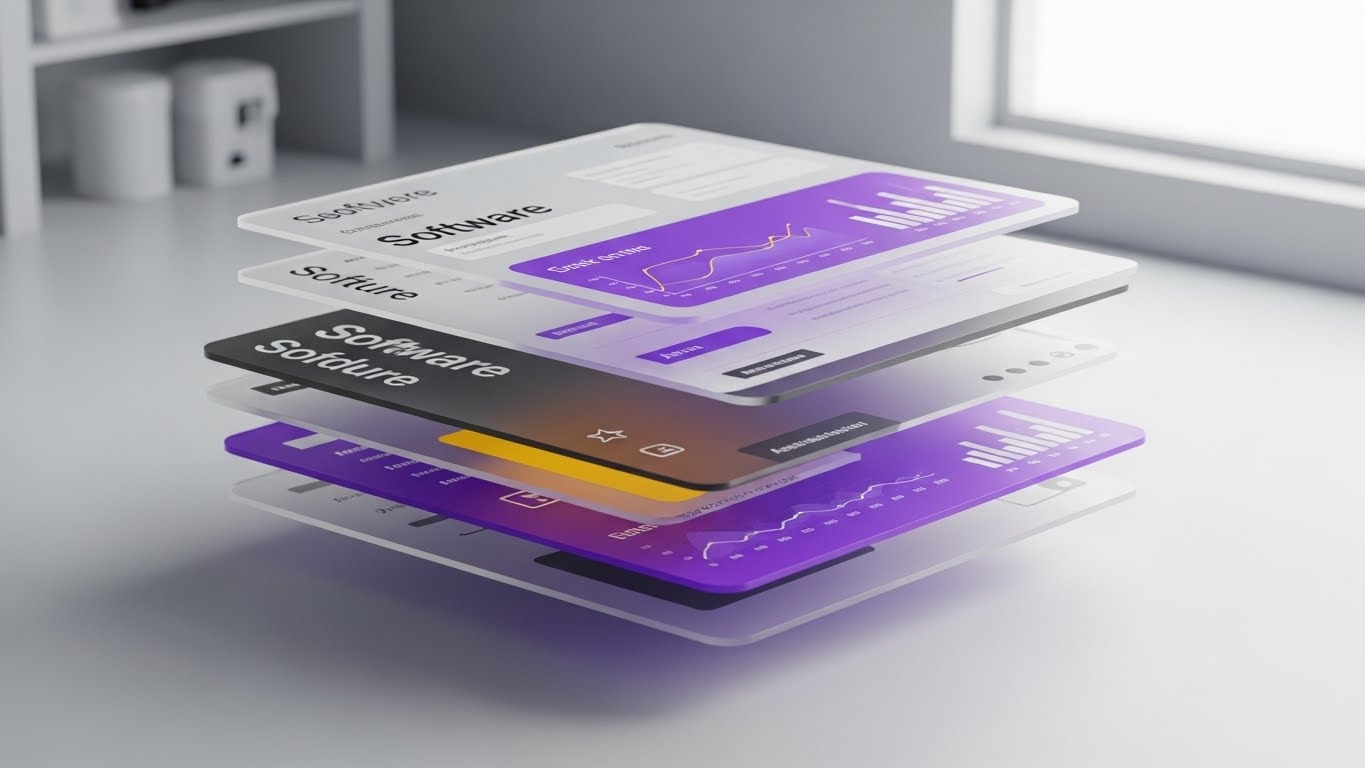 (3D Parallax): Layered Modules Deepening Value