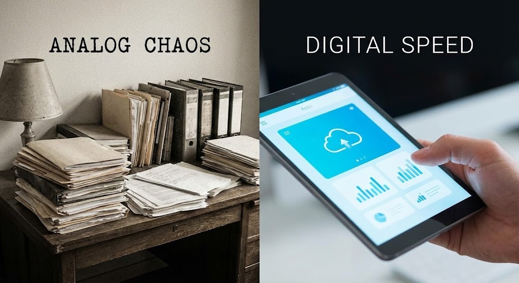 (Split Screen): Analog Chaos vs Digital Speed